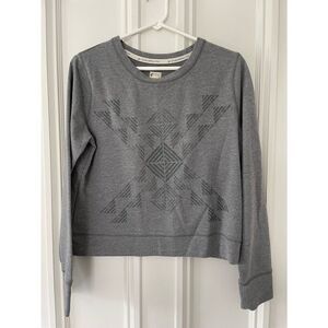 Tom’s gray pattern sweatshirt L